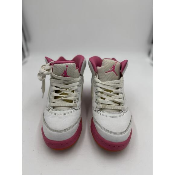 Size 4y Jordan 5 Retro WNBA Pinkscile 440992-168 bs916 - Picture 1 of 7